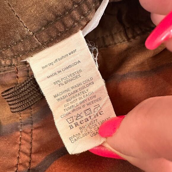 Prana Men's Striped Swim Board Shorts Size 34 - Picture 2 of 7